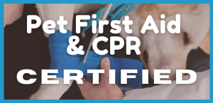 Pet First Aid & CPR Certified